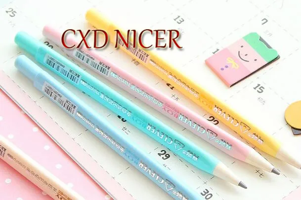 Творческий Карамельный цвет 0.5 мм автоматический карандаш Макарон Цвет школьные принадлежности механический карандаш составление