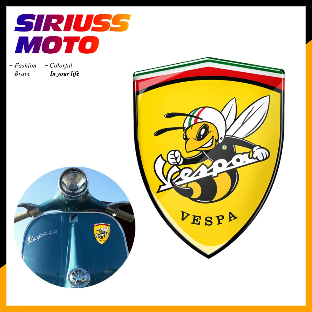 

3D Motorcycle Decal Italy Stickers Case for PIAGGIO VESPA GTS GTV LX LXV SPRINT 150 125 250 300 Ie Super