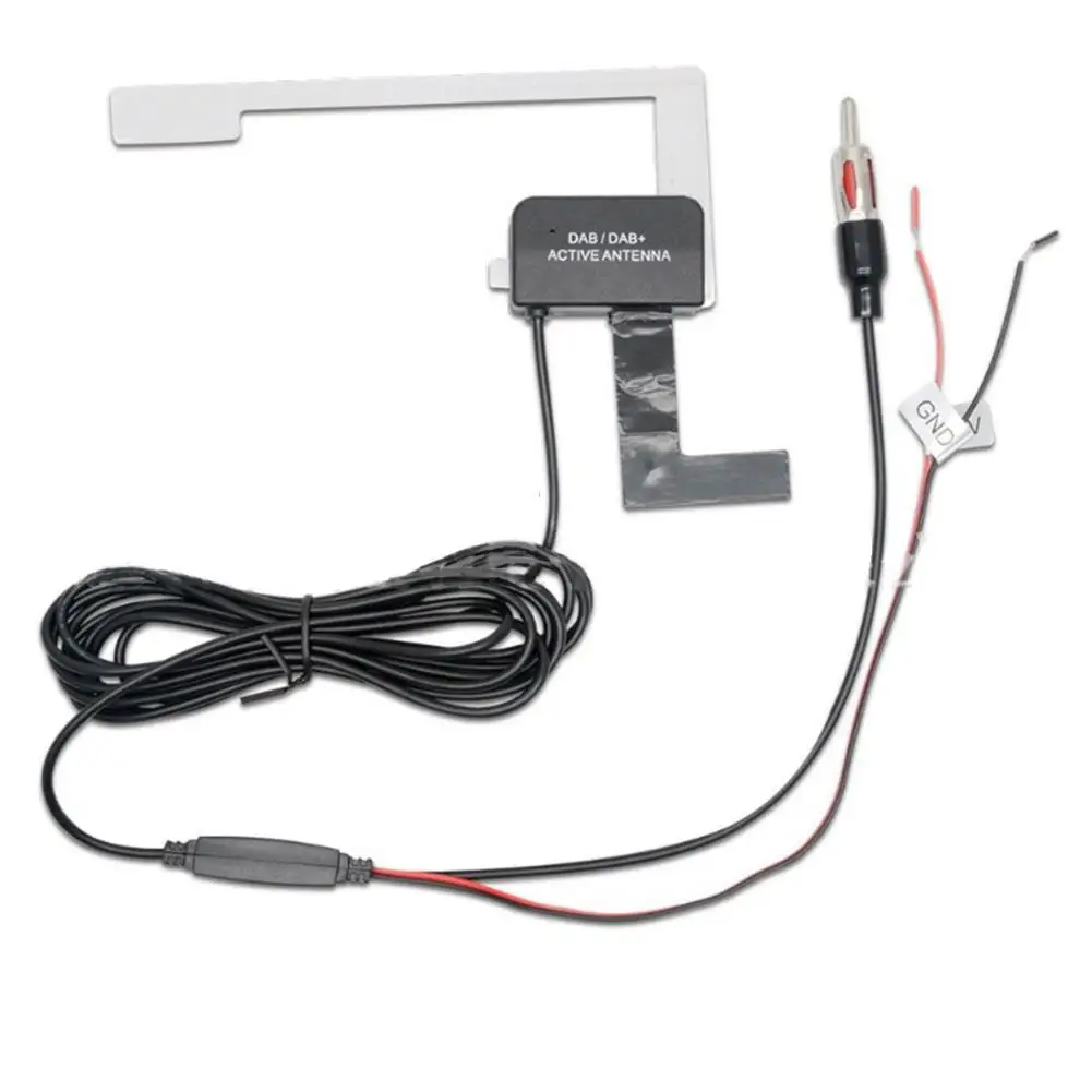 Профессиональный 1 шт. DAB/DAB DC12V Автомобильная радио антенна патч FM цифровой радиоприемник сигнала автомобильный аксессуар