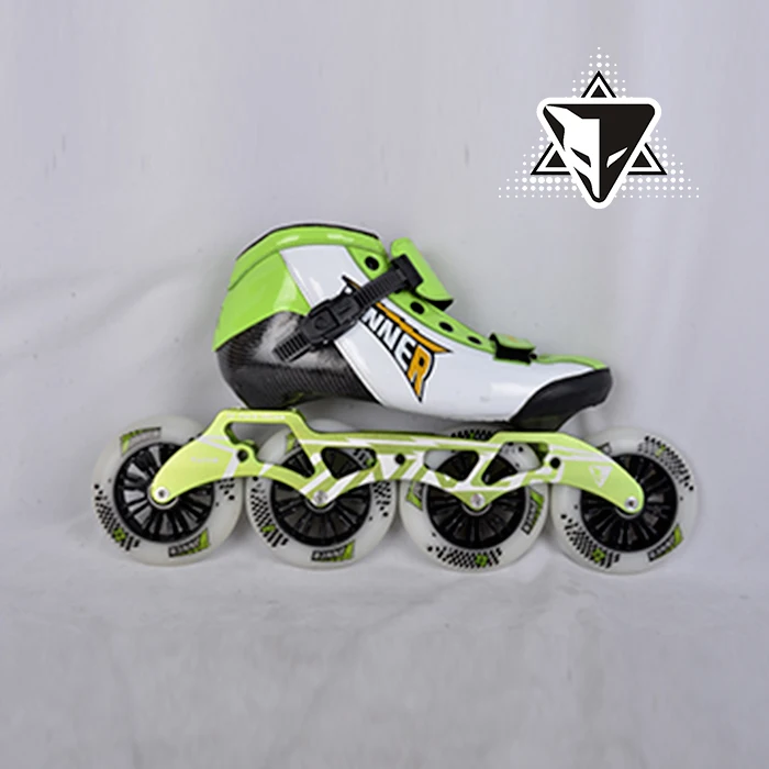 100 Good Quality FOX Inline Speeding Skating Shoes with Carbon Shell winner modelin Skate