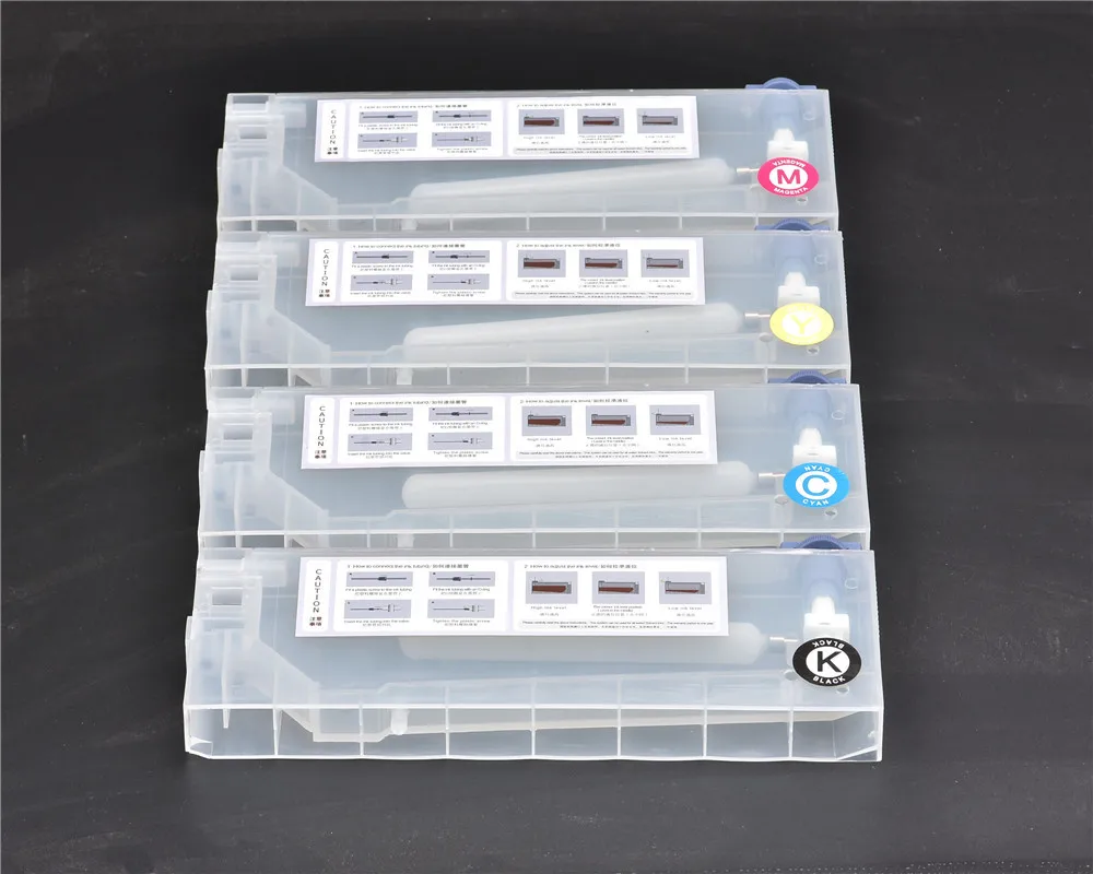220ml ink cartridges 4PCS/LOT Eco solvent printer roland Mimaki JV33 bulk ink system for JV33 JV5 JV3 TS3