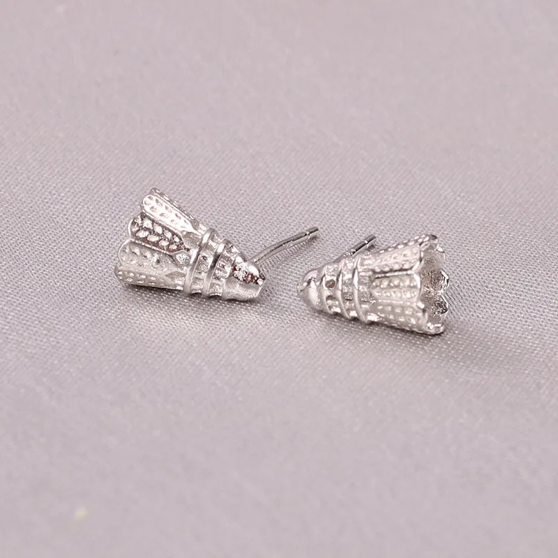 096-R646 925 пробы серебряные сплайсинга милые серьги-гвоздики с животными для женщин Повседневный стиль серьги для девочки личность Стерлинговое Серебро-ювелирные изделия - Окраска металла: 096-R646