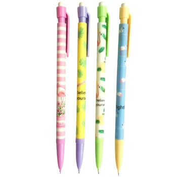 

36pcs/lot 0.5mm Cartoon Flamingo Erasable Pen Mechanical Pencil With Eraser Drawing Tool Stationery Pen Wholesale