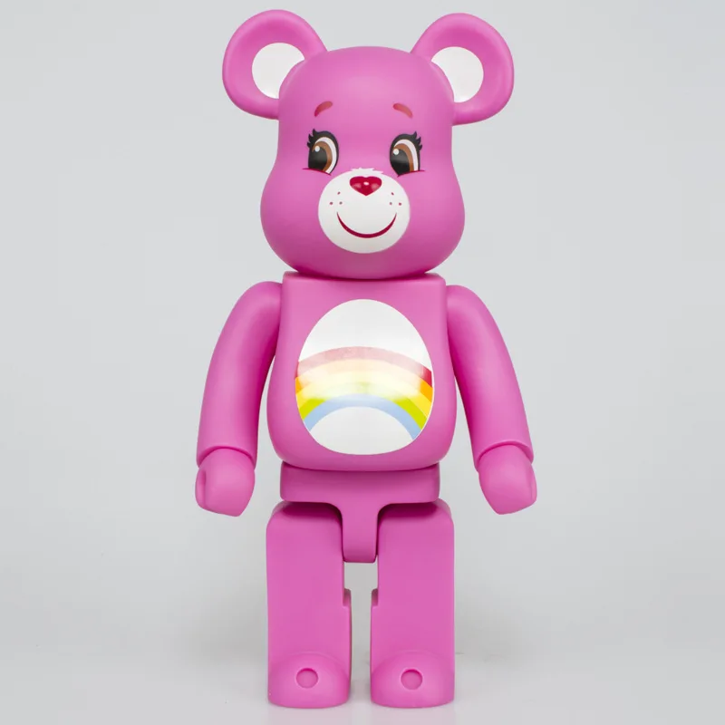 11 дюймов Bearbrick 400% Be@ rBrick Радужный Медведь ПВХ фигурка игрушки для детей