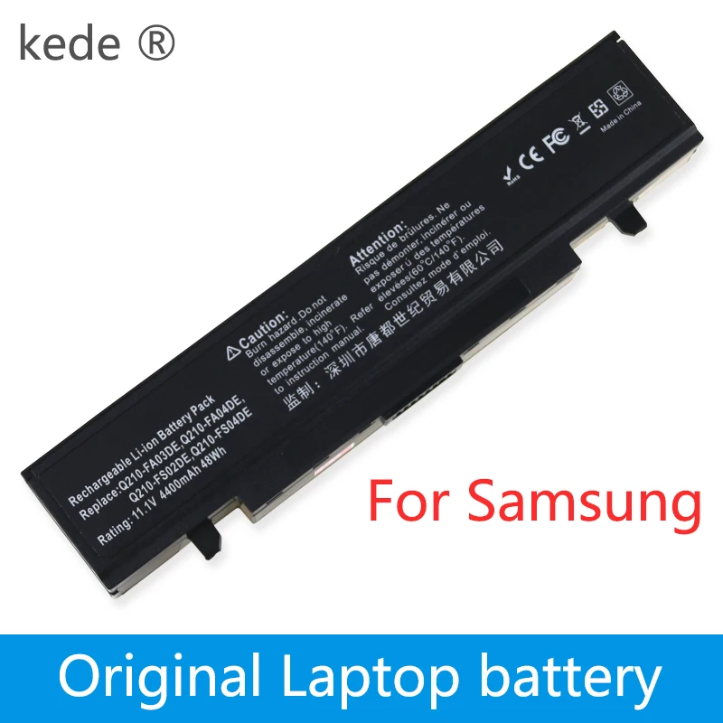 kede Original laptop Battery for Samsung AA-PB9NC6B AA-PB9NC5B NP300E5A RF511 R425 R519 R468 RV428 RC530 np355v5c 4400mAh RV520 |