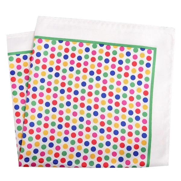 PH134 Pocket Square Портной Смит мужской платок цветочный якорь клетчатый горошек печатных носовой платок из полиэстера бизнес Карманный квадратный 33x33 CM - Цвет: PH134 Pocket Square