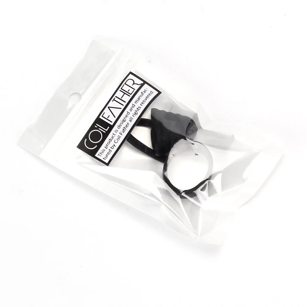 

10pc/pack Coil Father Universal Silicone Sanitary Cap Vape Band Anti Dust Silicon Drip Tip Cap for e Cigarette Tank Mouthpiece