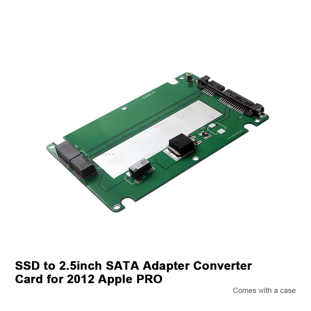 Новый SSD до 2 5 дюймов SATA3.0 адаптер конвертер карта для 2012 Apple PRO RETINA A1398