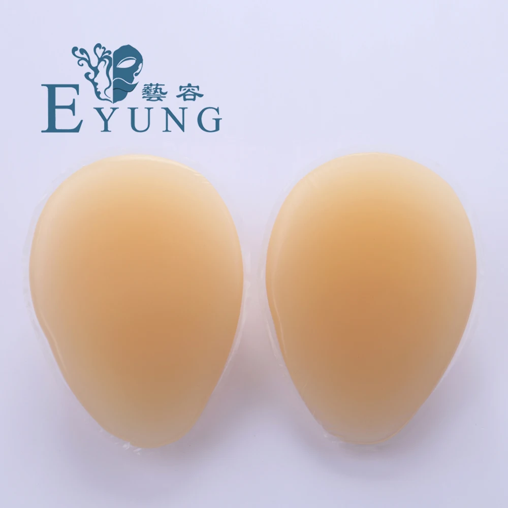Eyung 1400 г/пара силиконовый бюстгальтер push up вставки Pad груди Enhancer 75C чашки