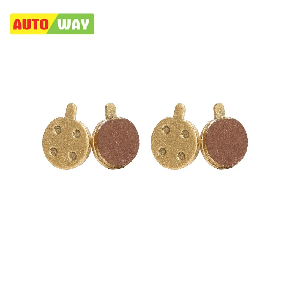 2 пары металлический диск тормозные колодки для ZOOM DB280 DB550 DB450 DB350 MTB велосипедная