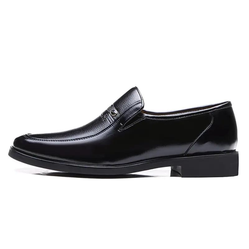 Mazefeng/ г.; зимние теплые мужские кожаные туфли с бархатом; Мужские модельные туфли; классические деловые мужские кожаные туфли с квадратным носком