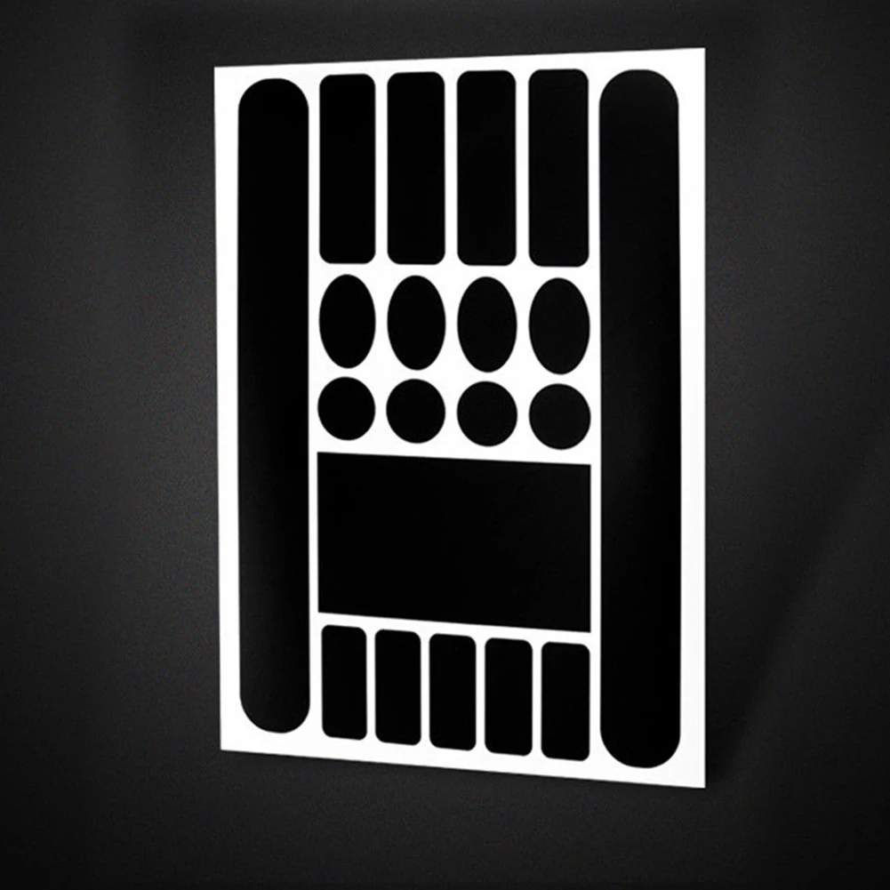 

20 In 1 Part Scratch Resistant Guard Cover Paster Frame Protector Removable Universal Decal Bicycle Sticker Chain Self Adhesive