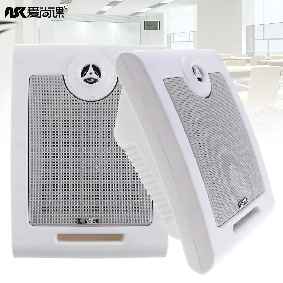 

KD-702 10W Wall-mounted Hifi Big Ceiling Speaker background music Soundbar TV speakers outdoor loudspeaker For Home Restaurant