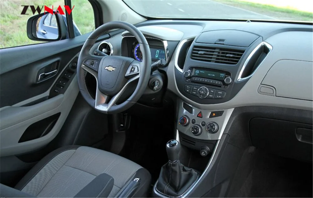 Top Android 8.0 8 Core RAM 4GB ROM 32GB Car DVD Player GPS SAT NAV Head Unit For Chevrolet Trax Tracker 2013 Radio Screen IPS 2 din 1