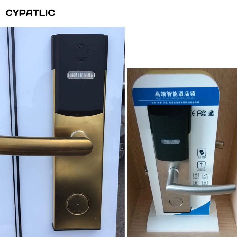 Смарт Цифровые Электронные дверные замки для гостиниц без ключа с кардридером