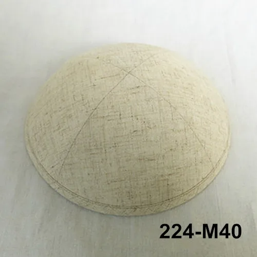 Kippot Kippa Kippah Linen-3 Kipa 19 см Skullies Yarmulke Beanies еврейская шляпа-Кепка с черепом покупка более 5 лотов будет скидка be10 - Цвет: 224 M40