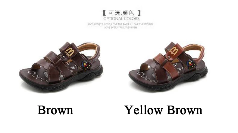 Детские сандалии из коровьей кожи для мальчиков; коллекция года; летняя спортивная обувь из натуральной кожи; детская пляжная обувь; TX513