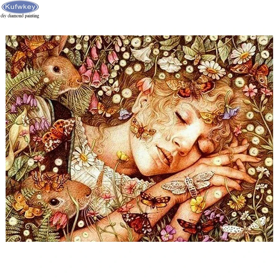 

5D DIY Diamond Painting Embroidery Diamond Picture,Cartoon,Fantasy,Princess,Women,Diamond Mosaic,Christmas Decoration for home