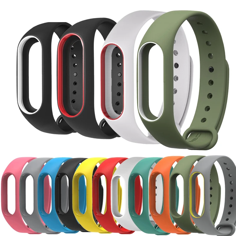 

Replace Strap for Xiaomi Mi Band 2 MiBand 2 Mi Band2 band 2 Silicone Wristbands for Xiaomi Band 2 Smart Bracelet for xiaomi band