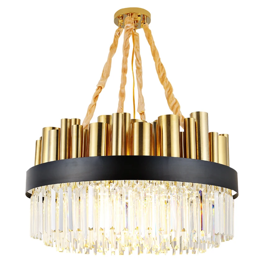 Lustre Crystal Morden Chandelier Lighting Fixture Luxury for Living Room Dining Lounge Hanging Lamp Led light luminaire | Лампы и