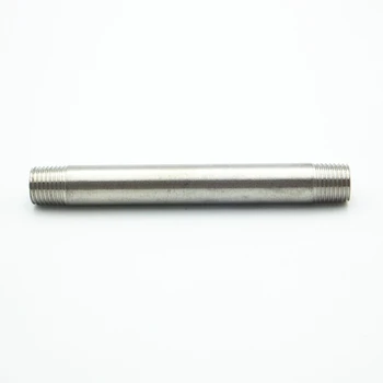 

3/4" BSP Male Thread Long Nipple 304 Stainless Steel Threaded Pipe Fitting Connector For Water Oil Air Length 250mm