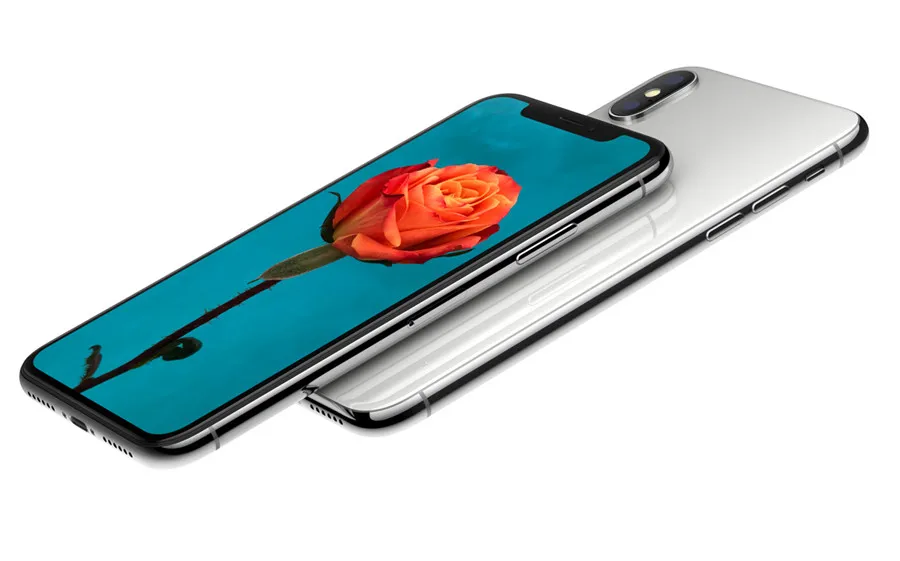 Apple iPhone X заводской разблокированный мобильный телефон LTE 5,8 дюймов шестиядерный IOS двойной 12 МП ОЗУ 3 Гб ПЗУ 256 ГБ отпечаток пальца Лицо ID