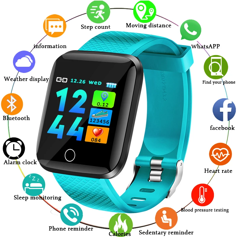 

LIGE 2019 New Smart Watch Women Men Heart Rate Blood Pressure Monitor Sport Fitness Tracker Smart Bracelet Pulseira inteligente