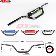 Универсальный 7075 сплав 7/" 22 мм Руль Ручка Бар ДЛЯ CRF YZF KLX RMZ дит велосипед ямы MX МОТОЦИКЛ квадроцикл