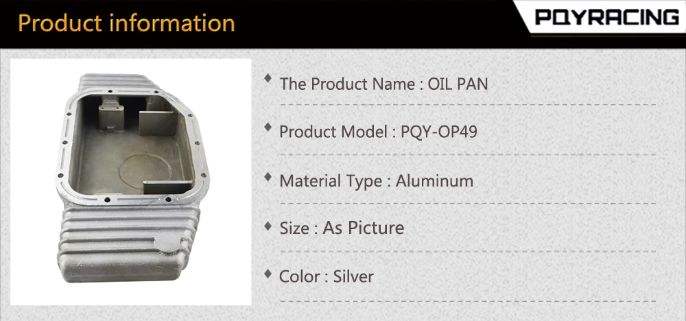 PQY-для S13 S14 S15 SR20DET SR20 180SX 200SX 240SX SILVIA SIL 80 TURBO Алюминиевый Масляный поддон(подходит: Nissan) PQY-OP49