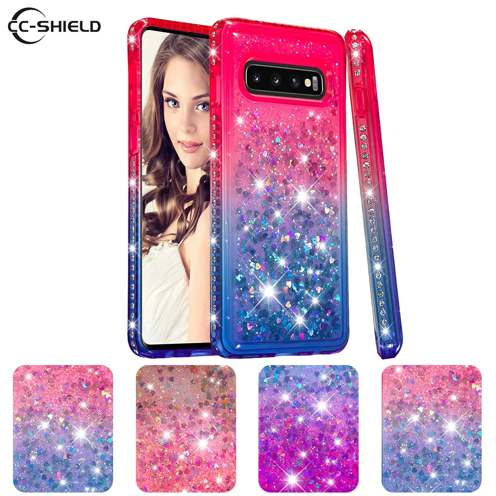 Чехол с зыбучим песком для Samsung Galaxy S10 Plus E S10E S10Plus S 10 10E SM-G973F SM-G970F/DS ювелирный чехол