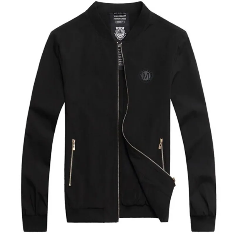 2017 Spring Mens Bomber Jacket Patch Design Men Pilot Jacket Coat Mens