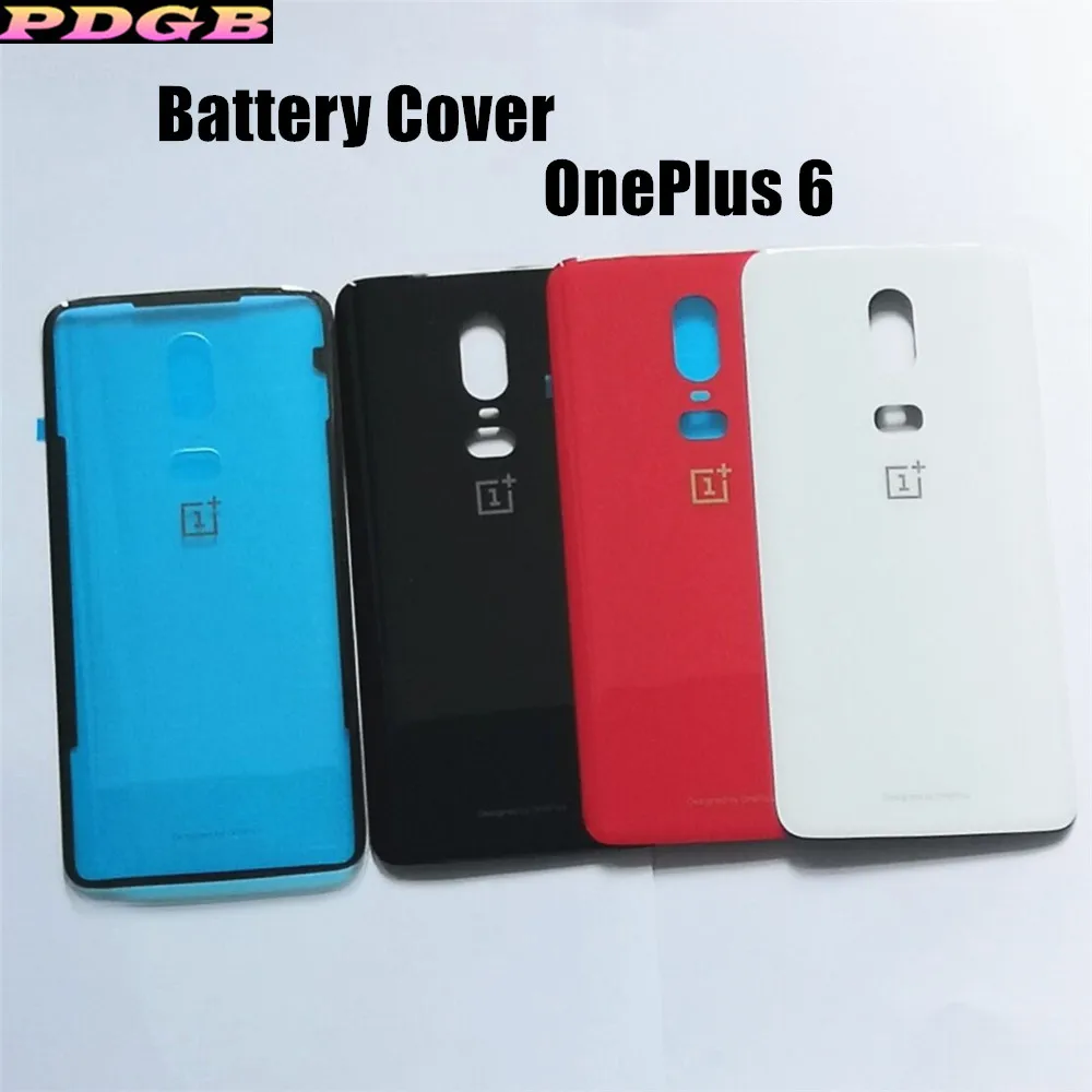 Original Battery Cover For OnePlus 6 Phone Case One Plus 6 Luxury
