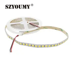 SZYOUMY DC12V Светодиодные ленты 5050 120 светодиодный s/М, 5 м 600 светодиодный гибкий светодиодный сигналами "красный-зеленый-синий 5050 Светодиодные