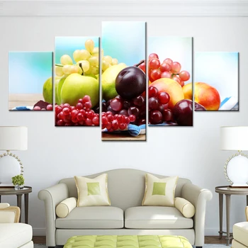 

Embelish Modern Home Decor Modular Fruit Combination Pictures For Kitchen HD Print Canvas Painting Wall Art Posters Frameworks