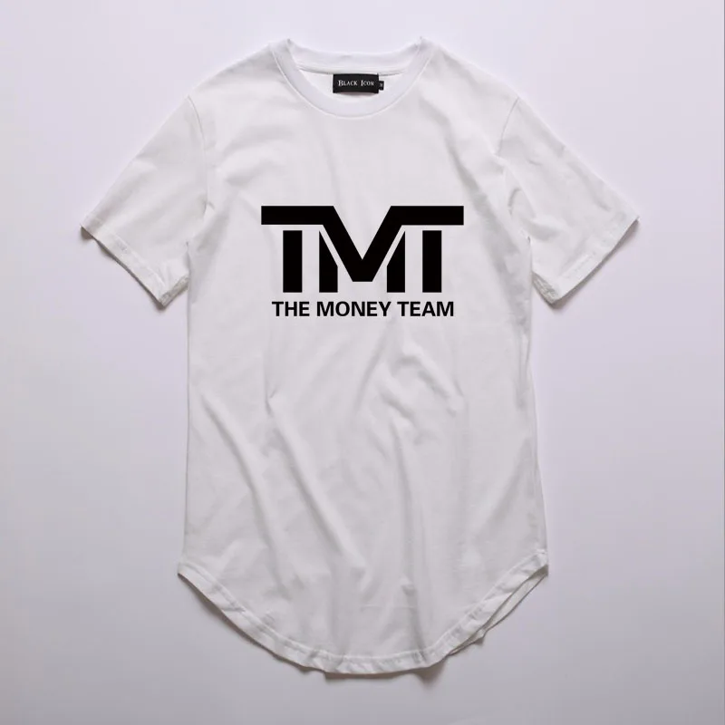 

2018 New Fashion T-shirt Pullover Summer Mens Tshirts TMT The Money Team Printing 3 Colors S-2XL Fast Delivery