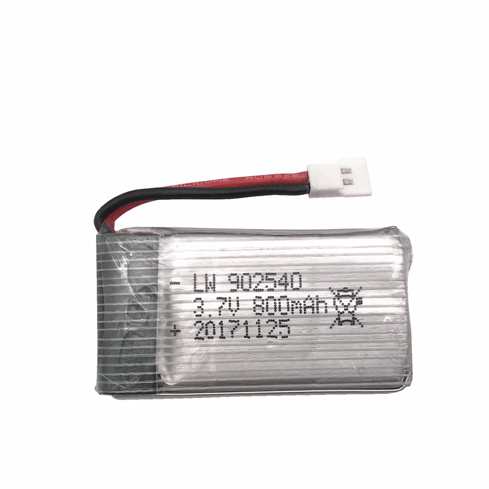 3,7 V 800mAh 902540 Lipo батарея для Syma X5 X5HC X5HW X5C X5SW MJX x400 X300C X800 RC Квадрокоптер Дрон запасная часть 3,7 v батарея