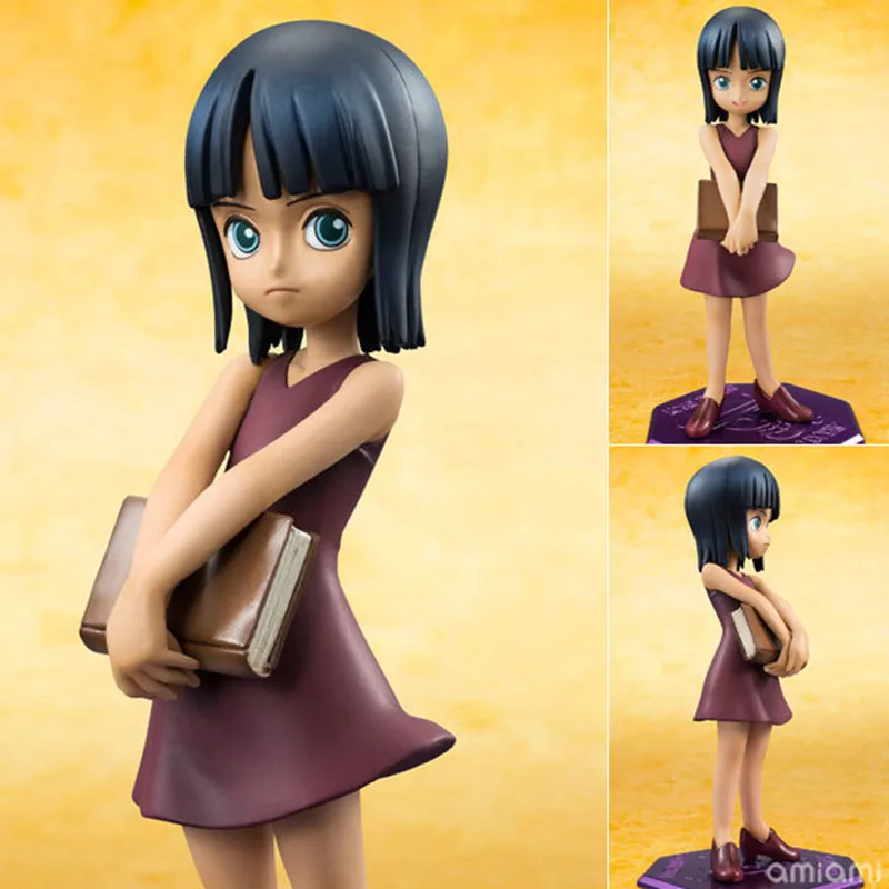 Ücretsiz kargo one piece Modeli Nico Robin Bebek Süsleri Onepiece POP Çocukluk ver Action Figure PVC Oyuncak 10 CM KB0115