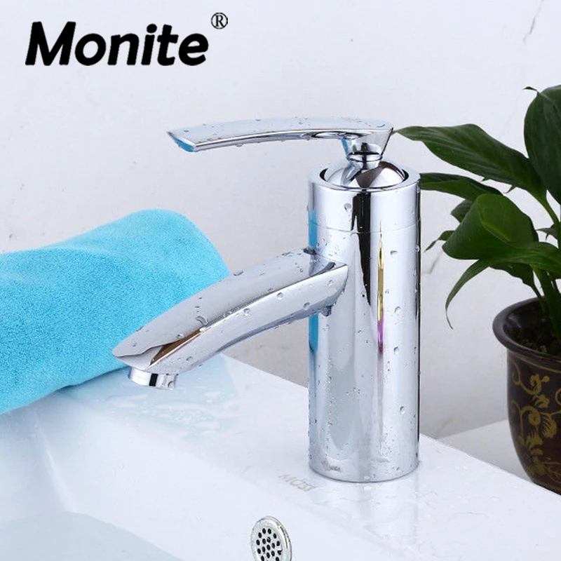 

Bathroom Wash Basin Sink Faucet Small Single Handle Vanity Sink Chrome Polished Bathroom Mixer Water Tap