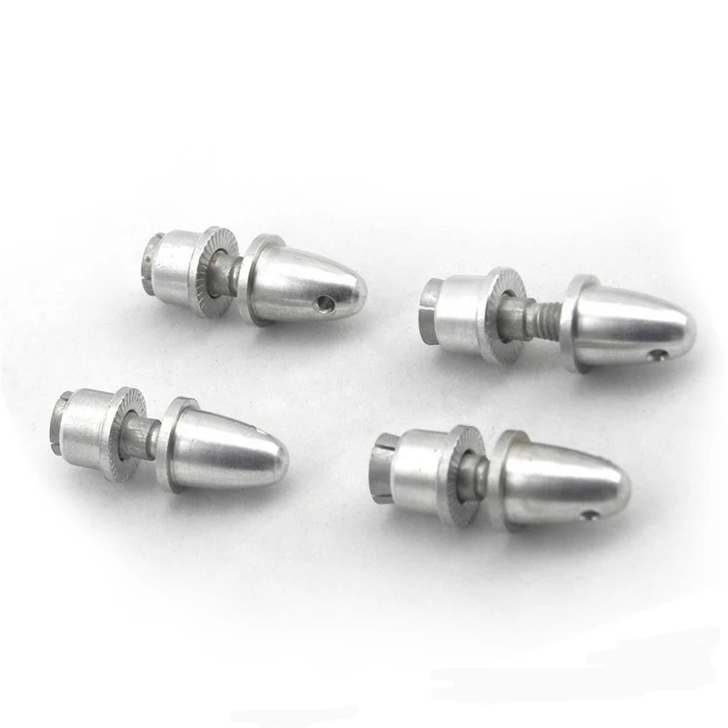4pcs RC Aluminium Bullet FPV Propeller Prop Nut Cap Adapter 3mm 3.0mm Shaft Motorin Propulsion