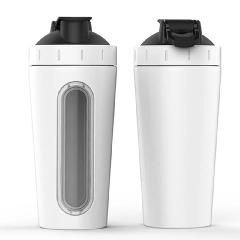 Шейкеры для протеина 700 мл бутылка воды из нержавеющей стали занятий спортом на