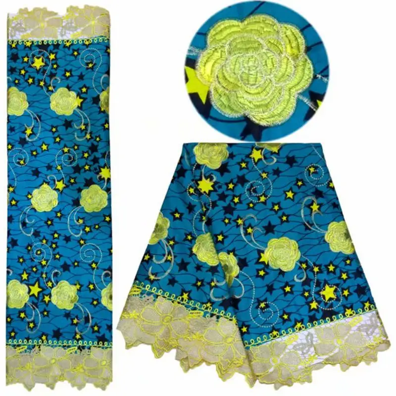 

SMT!High-End Lace Fabric 2019, Ankara Wax Lace Fabric,African Lace Fabric , New Wax Cord Lace For Women Wedding Party ! L42509