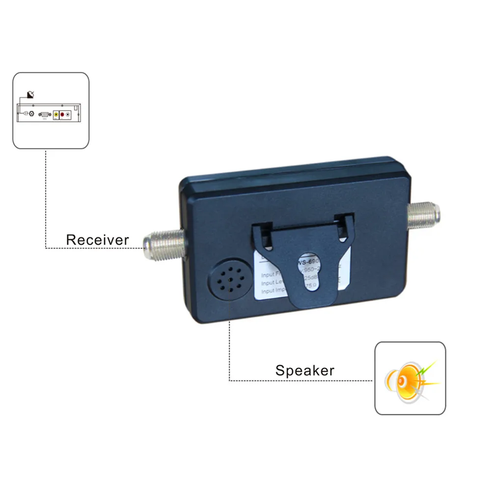 Satlink WS6903 Satlink цифровой спутниковый искатель метр светодиодный дисплей WS-6903 сигнальный искатель