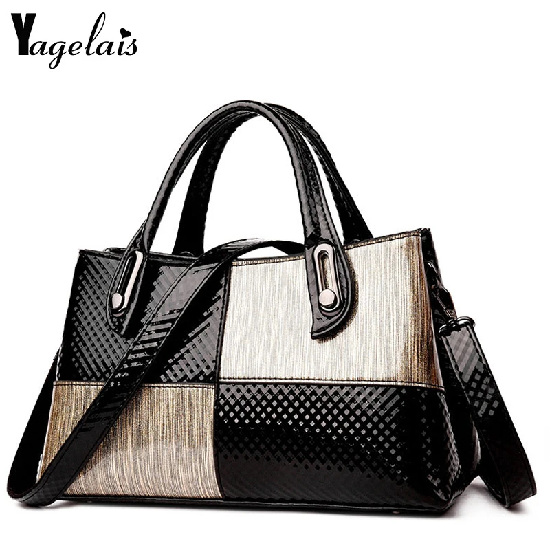 

Fashion New Women PU Leather Handbags Ladies Serpentine Messenger Bag Large Crossbody Bag Brand Designer Multifunctional Tote