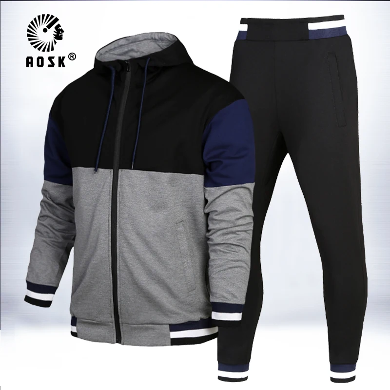 

Inner Hoodies Men 2019 Casual Hooded Warm Sweatshirts Male Thicken Tracksuit Jacket Pant Men Moleton Masculino