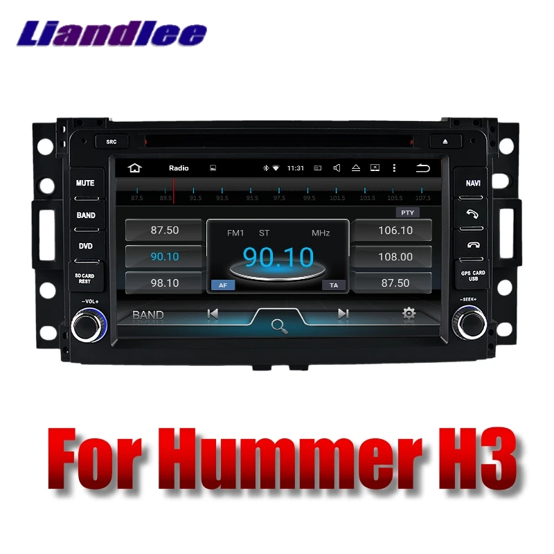 Liandlee Car Multimedia Player NAVI For Hummer H3 2006~2010 Touch Screen Radio DVD Stereo GPS Navigation 4