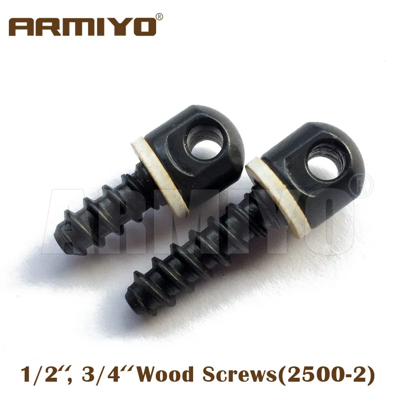 Тактический armiyo 1/2 &quot3/4&quot деревянные винты подходят для большинства охотничьих