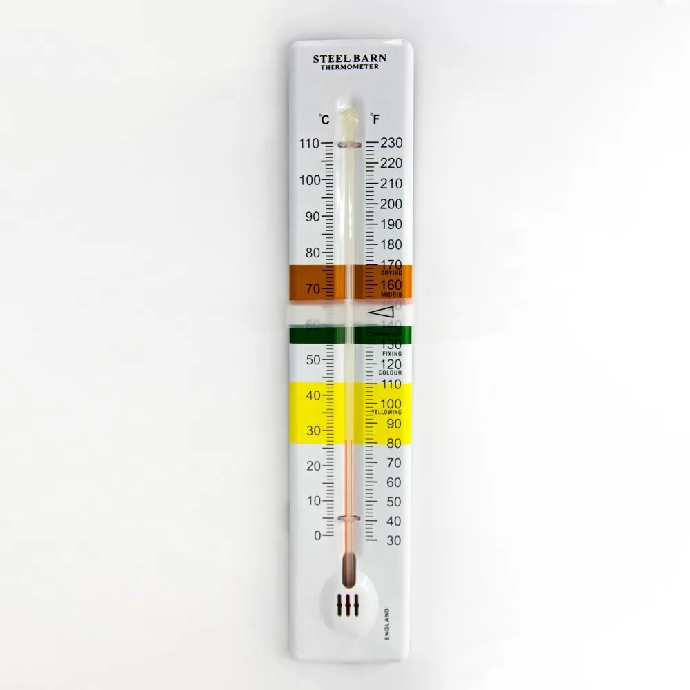 Accurate portable white aluminum tabacco thermometer HX M196 indoor or
