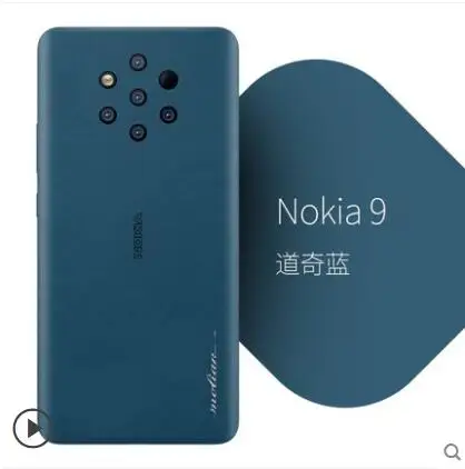

For nokia9 pureview case Genuine leather.Paste 360 degree sticker leather phone case for nokia 9 pureview cover case fundas