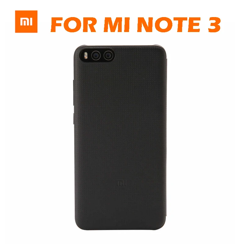 Original Xiaomi MI Note 3 note3 Smartwake Flip Cover Case ...