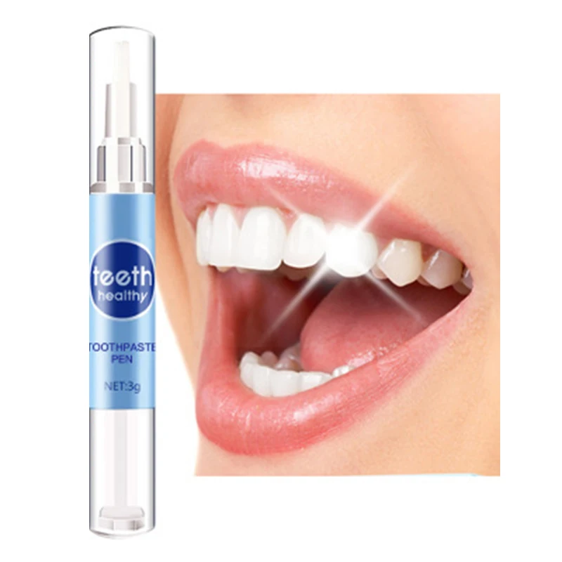 2018 Популярные Белый Отбеливание зубов Pen Зубная паста отбеливателя Bleach удалить Красители гигиена полости рта